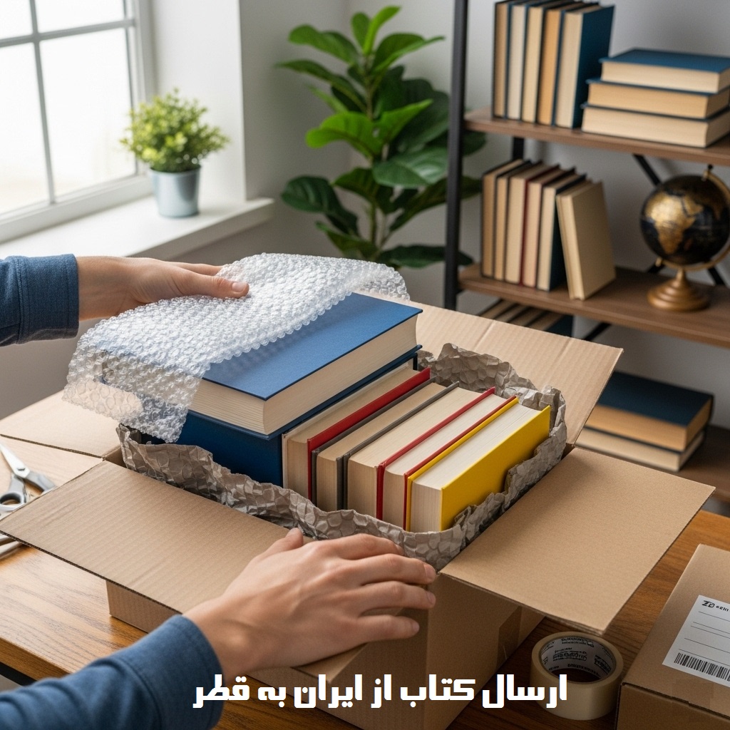ارسال کتاب به قطر