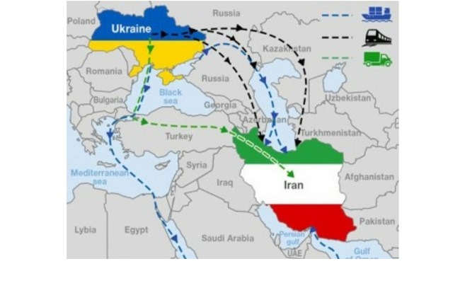 ارسال بار به اوکراین