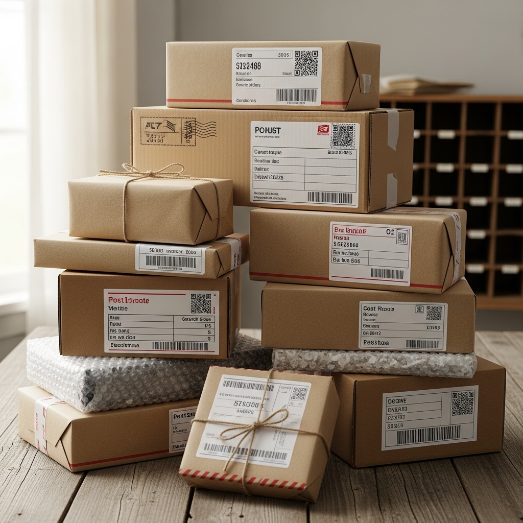 ارسال بسته پستی