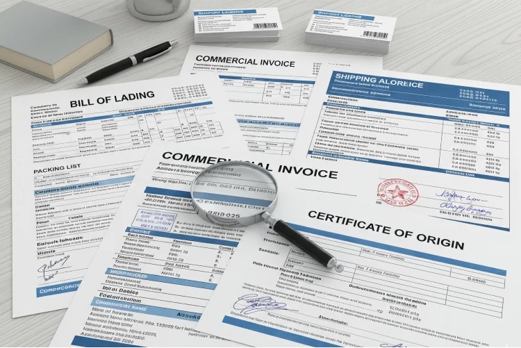 مدارک لازم برای ارسال بار به کلمبیا