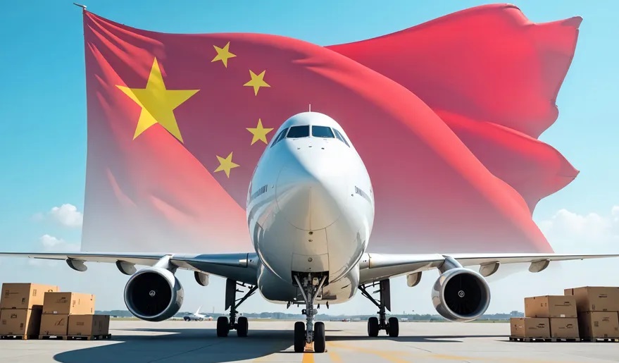 ارسال بار هوایی به چین