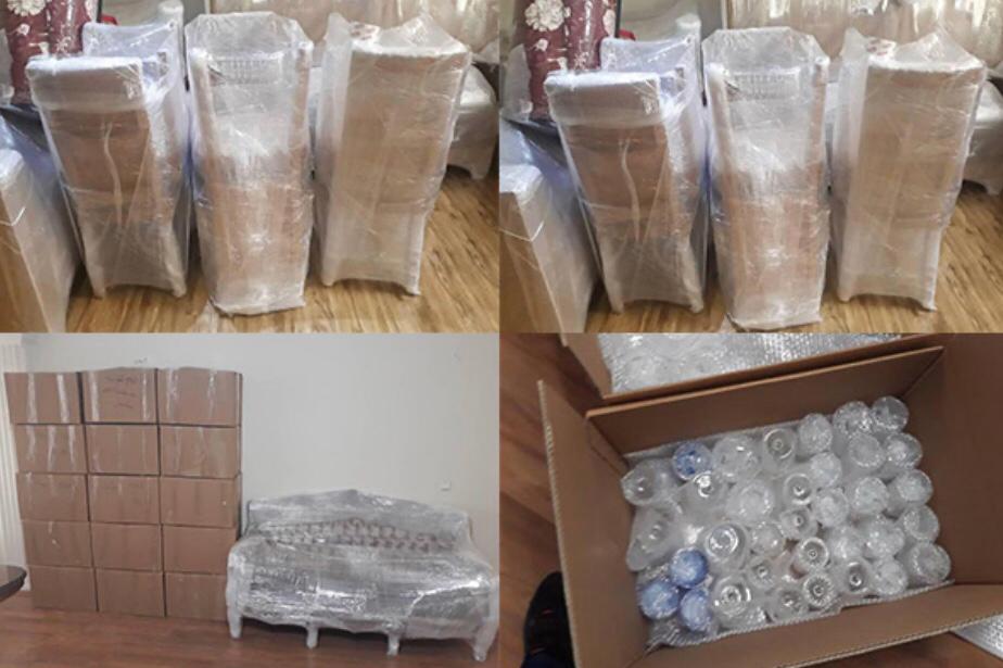 بیته بندی اثاث برای ارسال